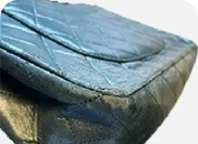 角がすれたバッグ