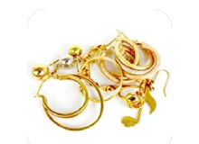 ピアス片方など少量の金